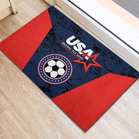 USA Soccer Team Rubber Doormat Born To Win