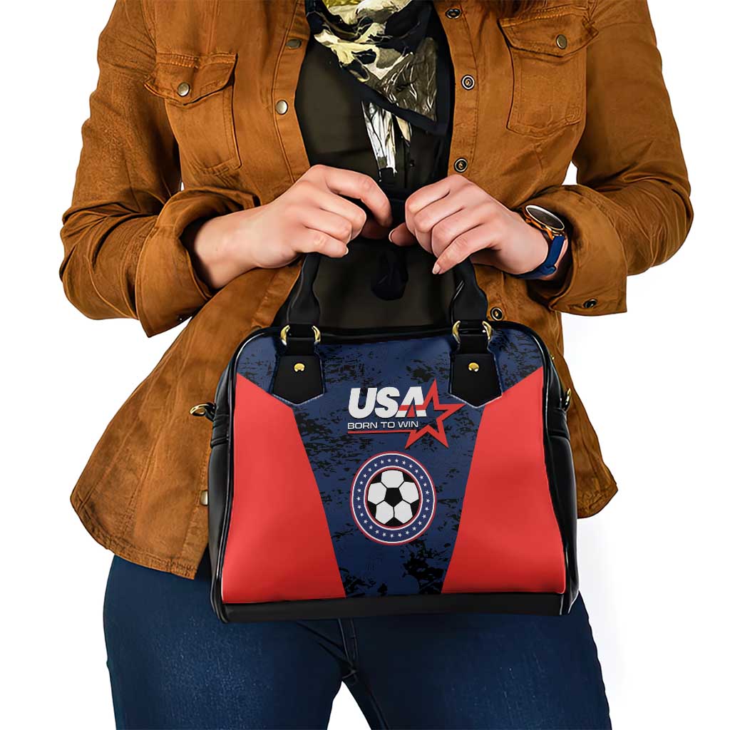 USA Soccer Team Shoulder Handbag Born To Win