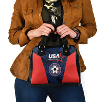USA Soccer Team Shoulder Handbag Born To Win
