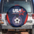USA Soccer Team Spare Tire Cover Born To Win