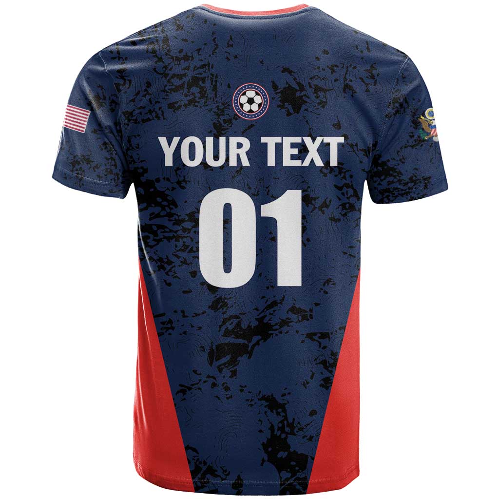 Custom USA Soccer Team T Shirt Born To Win