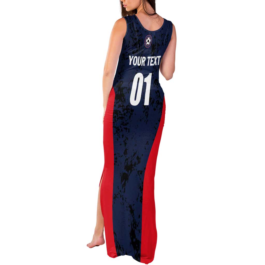 Custom USA Soccer Team Tank Maxi Dress Born To Win