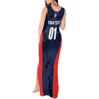Custom USA Soccer Team Tank Maxi Dress Born To Win