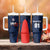 Custom USA Soccer Team Tumbler With Handle Born To Win