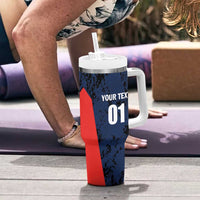 Custom USA Soccer Team Tumbler With Handle Born To Win