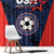 USA Soccer Team Window Curtain Born To Win