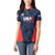 Custom USA Soccer Team Women Polo Shirt Born To Win