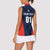 Custom USA Soccer Team Women Sleeveless Polo Shirt Born To Win