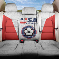 USA Soccer Team Back Car Seat Cover Red All Over