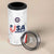Custom USA Soccer Team 4 in 1 Can Cooler Tumbler Red All Over