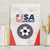 USA Soccer Team Canvas Wall Art Red All Over