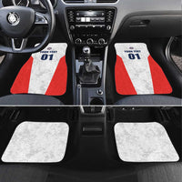 USA Soccer Team Car Mats Red All Over