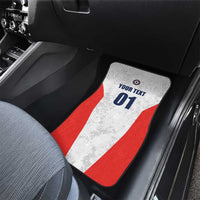 USA Soccer Team Car Mats Red All Over