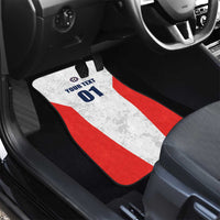 USA Soccer Team Car Mats Red All Over