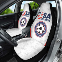 USA Soccer Team Car Seat Cover Red All Over