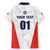 Custom USA Soccer Team Family Matching Mermaid Dress and Hawaiian Shirt Red All Over