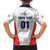 Custom USA Soccer Team Family Matching Short Sleeve Bodycon Dress and Hawaiian Shirt Red All Over