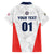 Custom USA Soccer Team Family Matching Summer Maxi Dress and Hawaiian Shirt Red All Over