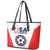 USA Soccer Team Leather Tote Bag Red All Over