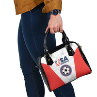 USA Soccer Team Shoulder Handbag Red All Over