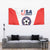 USA Soccer Team Tapestry Red All Over