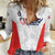Custom USA Soccer Team Women Casual Shirt Red All Over