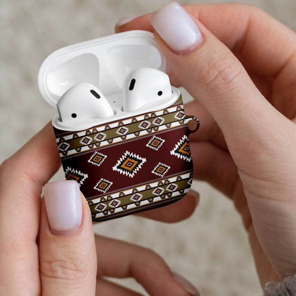Native American Navajo AirPods Case Tribal Pattern