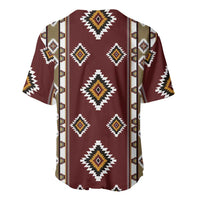 Native American Navajo Baseball Jersey Tribal Pattern