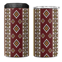 Native American Navajo 4 in 1 Can Cooler Tumbler Tribal Pattern