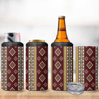 Native American Navajo 4 in 1 Can Cooler Tumbler Tribal Pattern