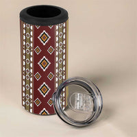 Native American Navajo 4 in 1 Can Cooler Tumbler Tribal Pattern