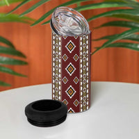 Native American Navajo 4 in 1 Can Cooler Tumbler Tribal Pattern