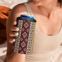 Native American Navajo 4 in 1 Can Cooler Tumbler Tribal Pattern
