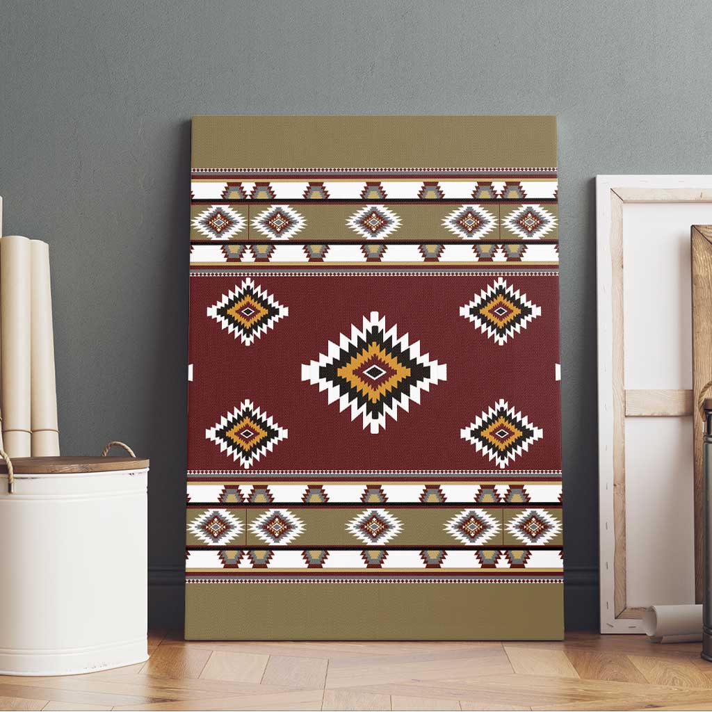 Native American Navajo Canvas Wall Art Tribal Pattern