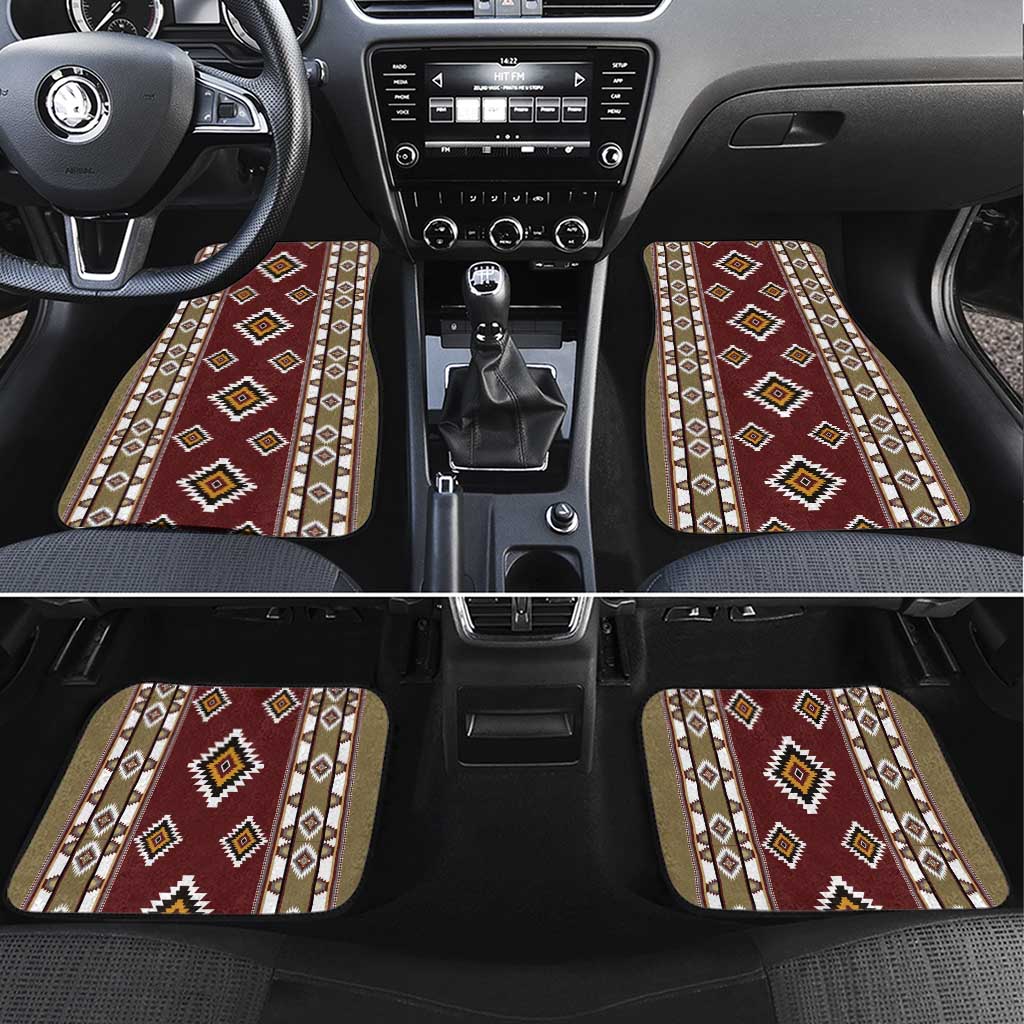 Native American Navajo Car Mats Tribal Pattern