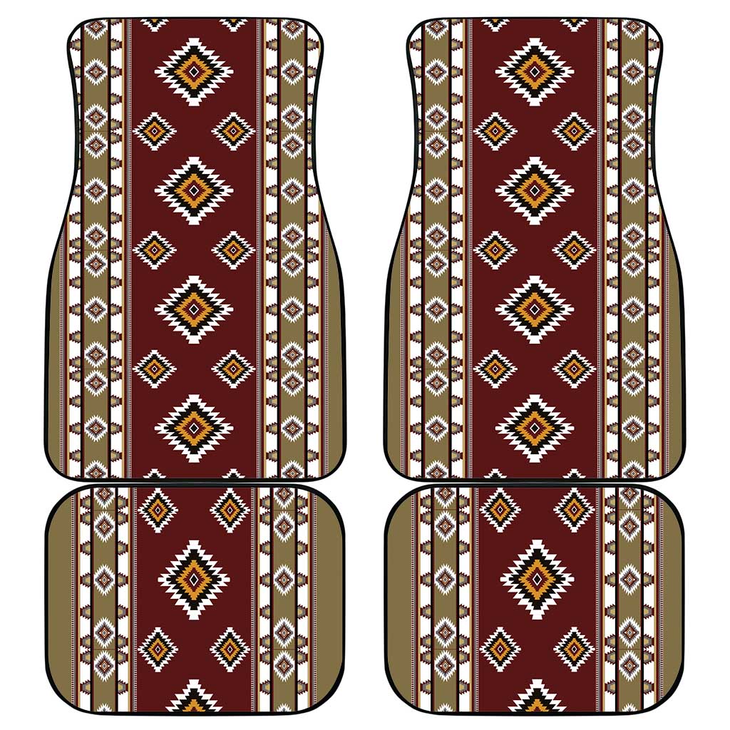 Native American Navajo Car Mats Tribal Pattern