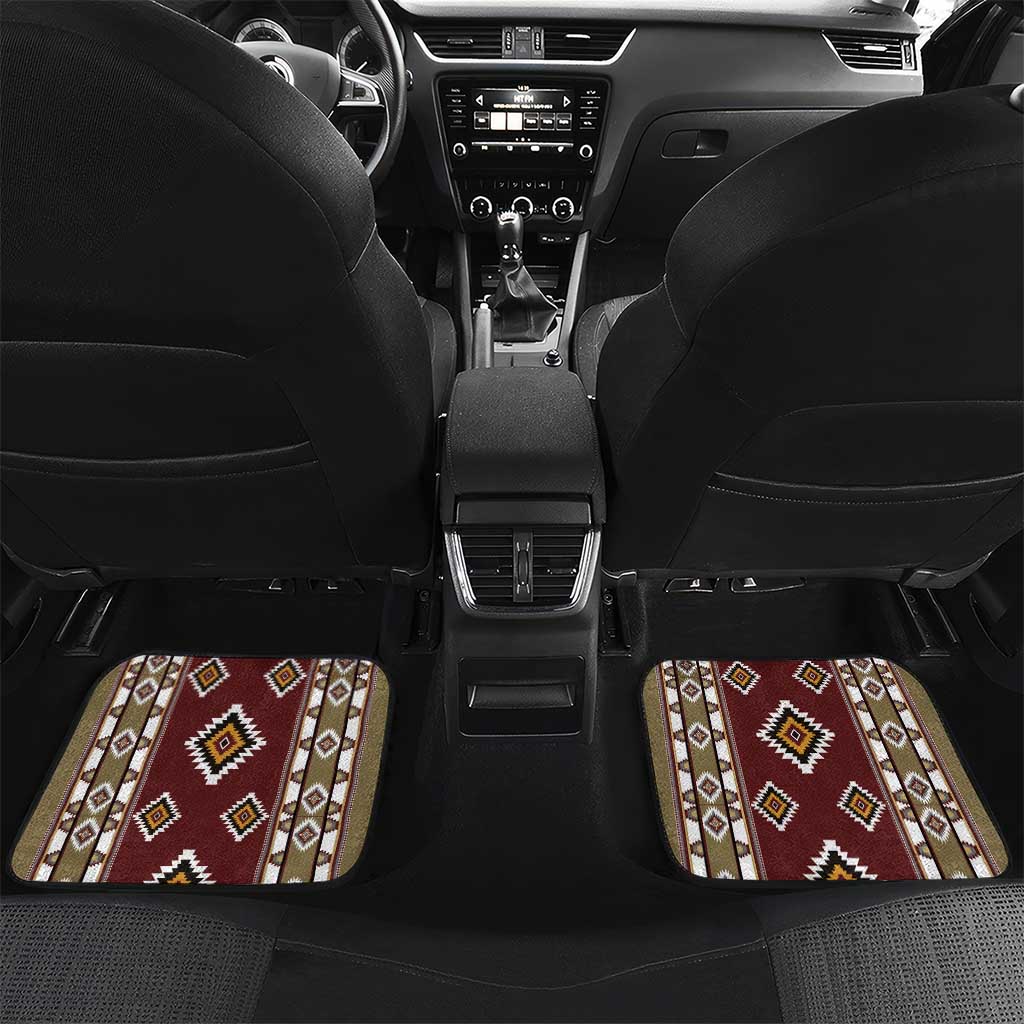 Native American Navajo Car Mats Tribal Pattern