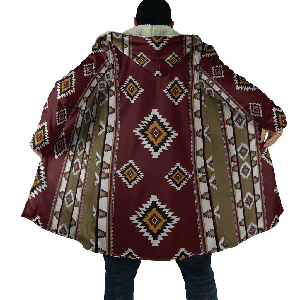 Native American Navajo Cloak Tribal Pattern