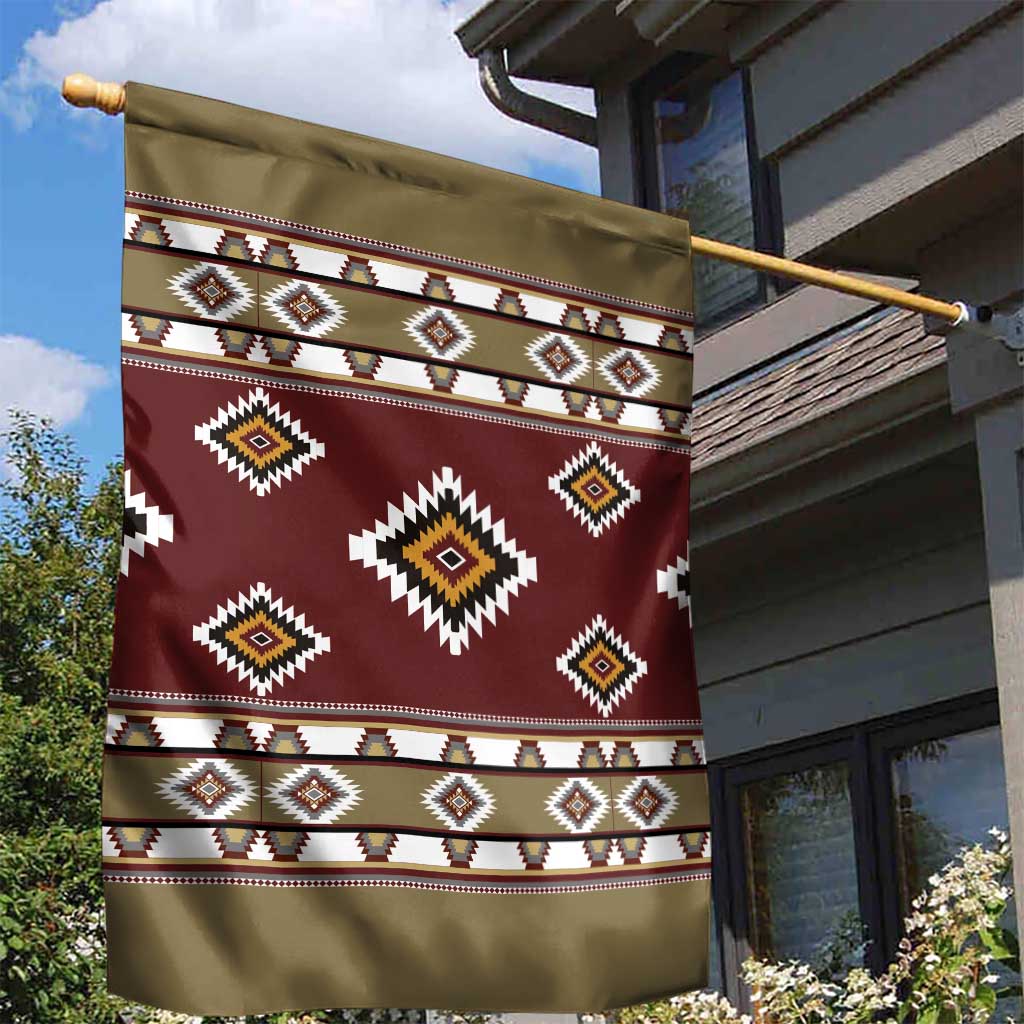 Native American Navajo Garden Flag Tribal Pattern