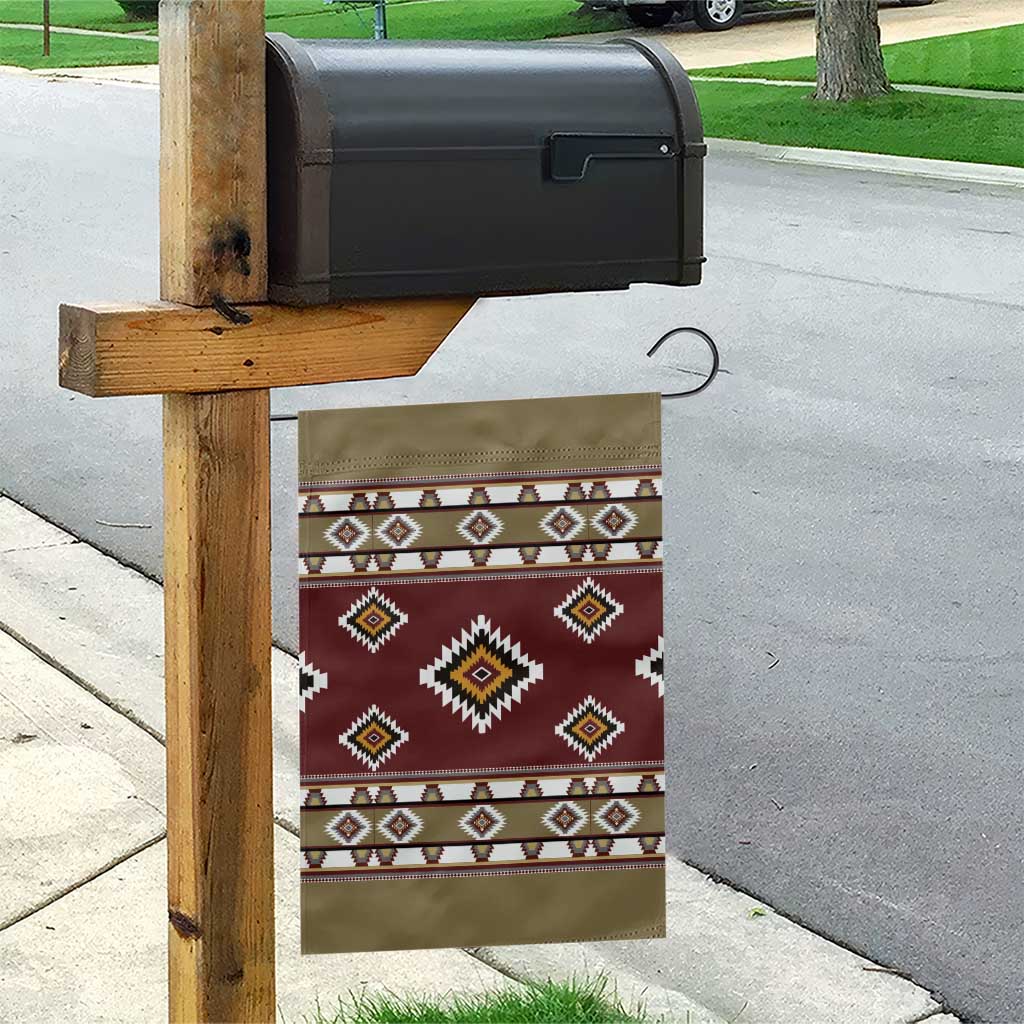 Native American Navajo Garden Flag Tribal Pattern