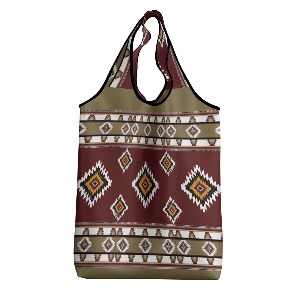 Native American Navajo Grocery Bag Tribal Pattern