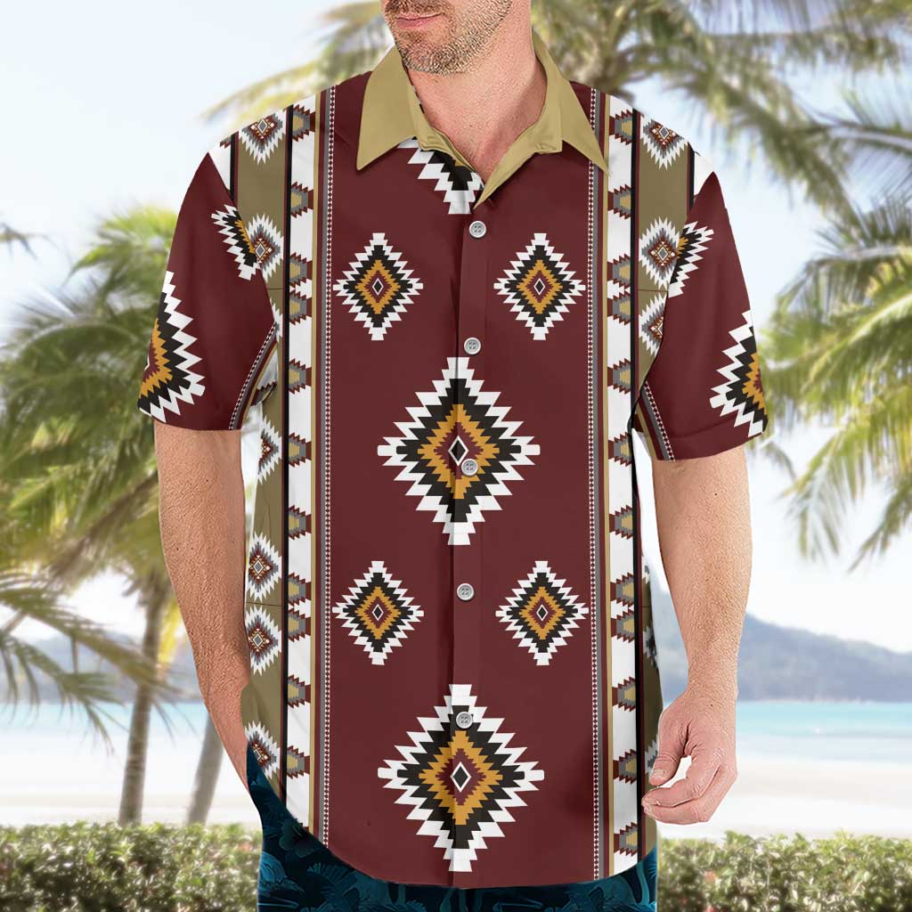 Native American Navajo Hawaiian Shirt Tribal Pattern
