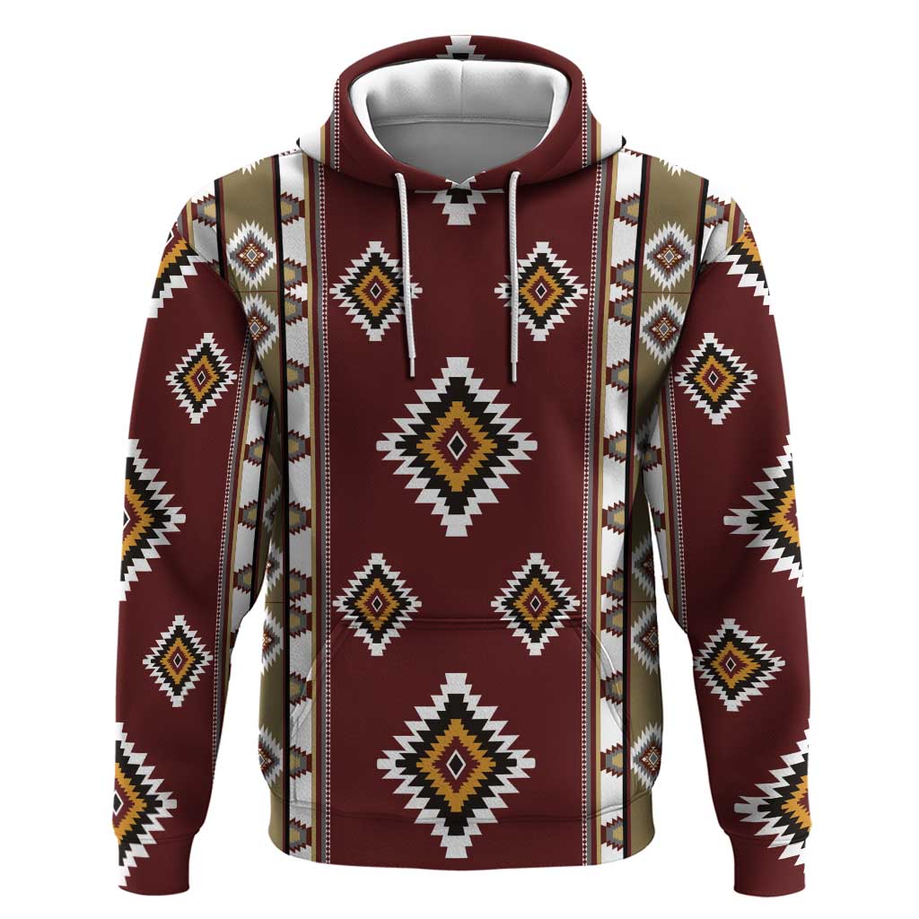Native American Navajo Hoodie Tribal Pattern
