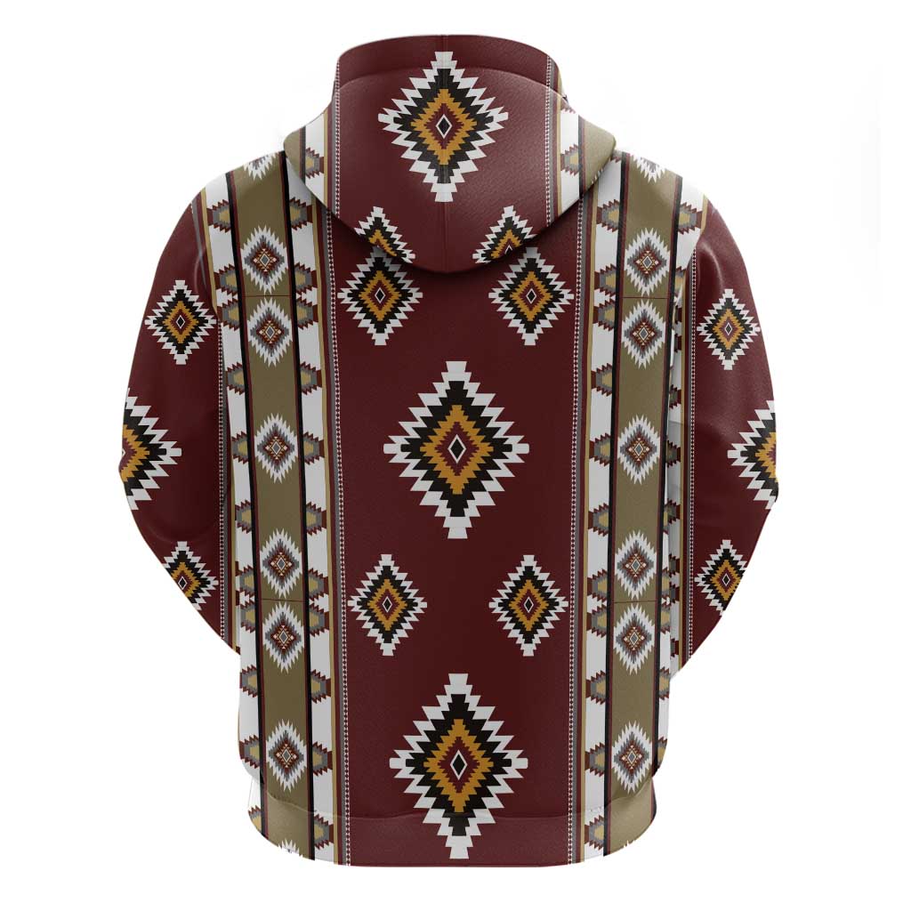Native American Navajo Hoodie Tribal Pattern