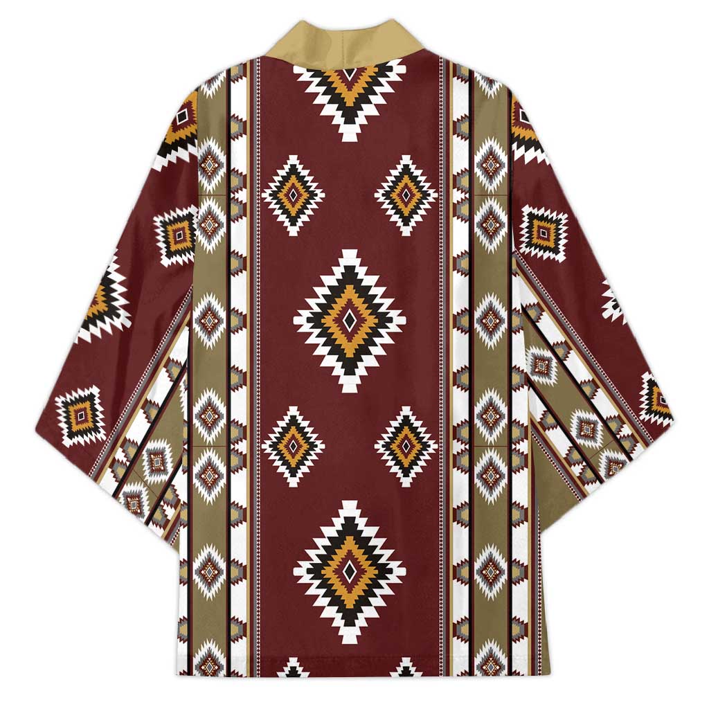 Native American Navajo Kimono Tribal Pattern