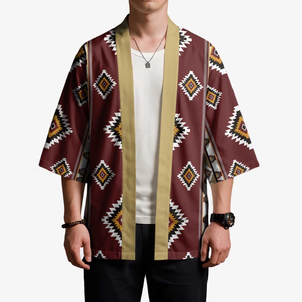 Native American Navajo Kimono Tribal Pattern