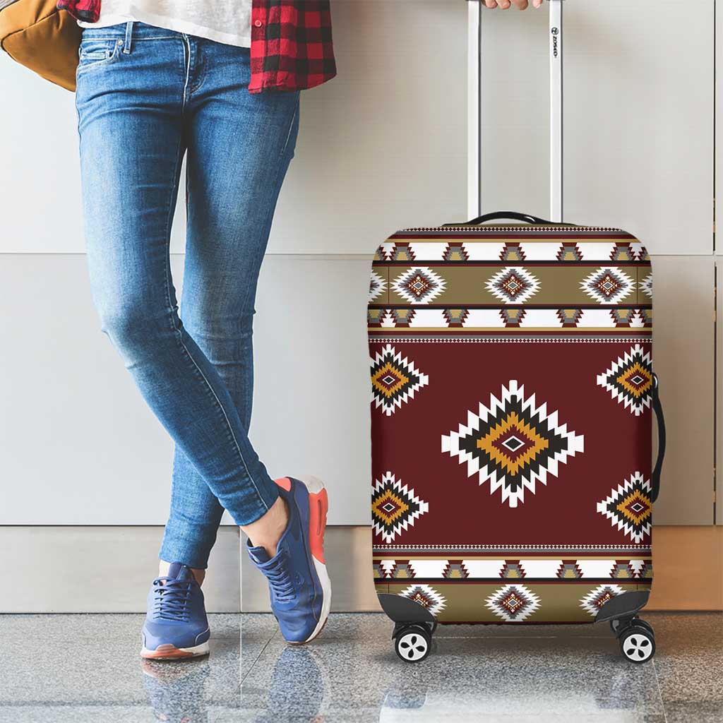 Native American Navajo Luggage Cover Tribal Pattern