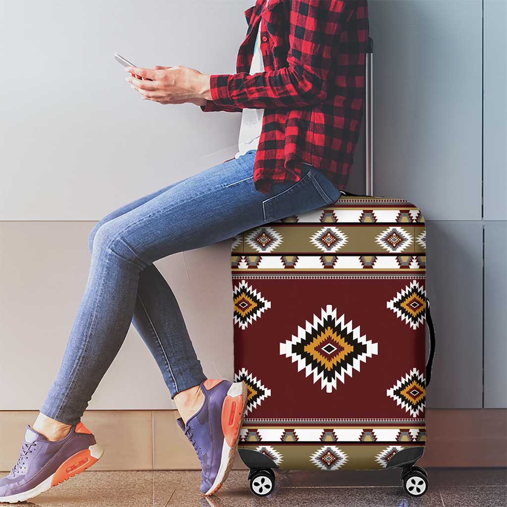 Native American Navajo Luggage Cover Tribal Pattern