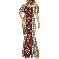 Native American Navajo Mermaid Dress Tribal Pattern