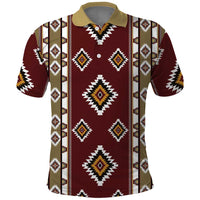 Native American Navajo Polo Shirt Tribal Pattern